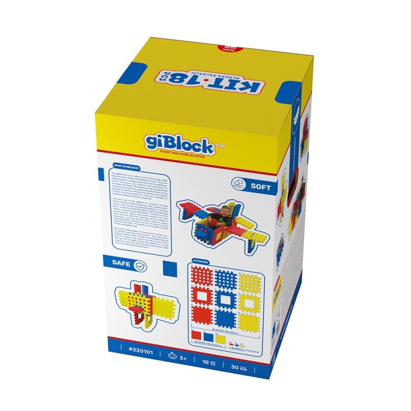 giBlock krabica - ľahké big waffle bloky