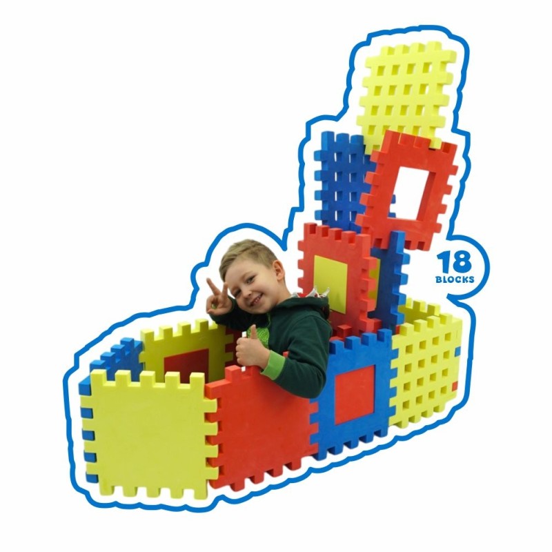 giBlock loď - lehké big waffle bloky